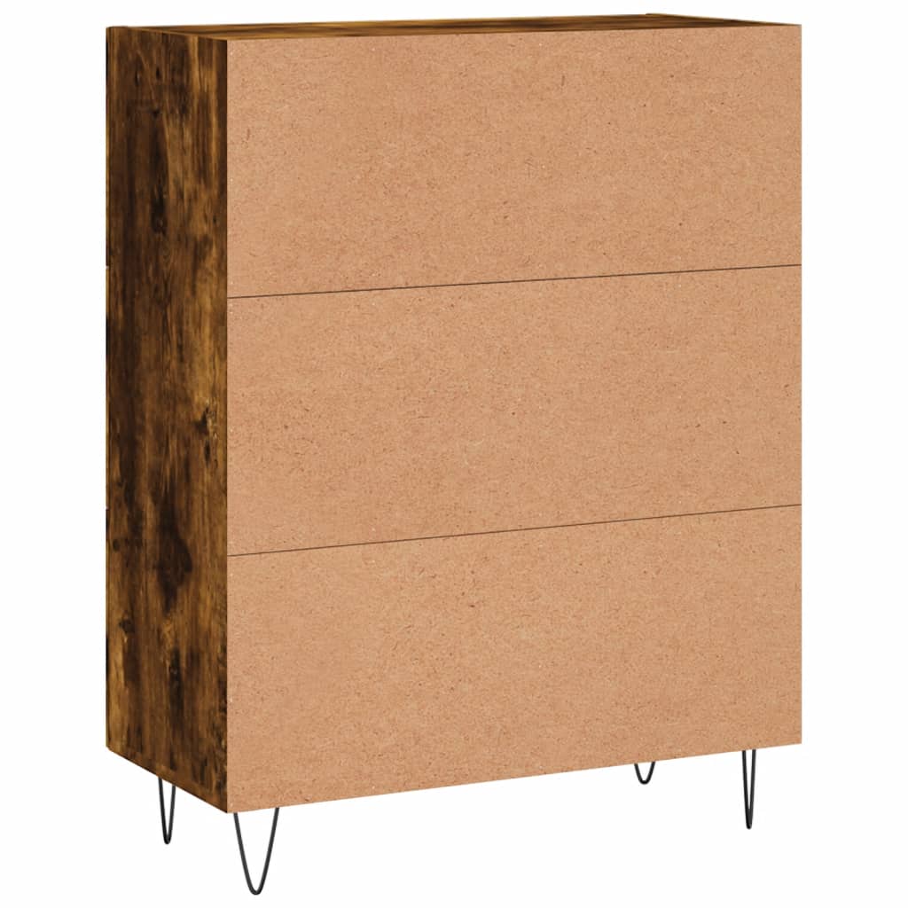 Sideboard Räuchereiche 69,5x34x90 cm Holzwerkstoff