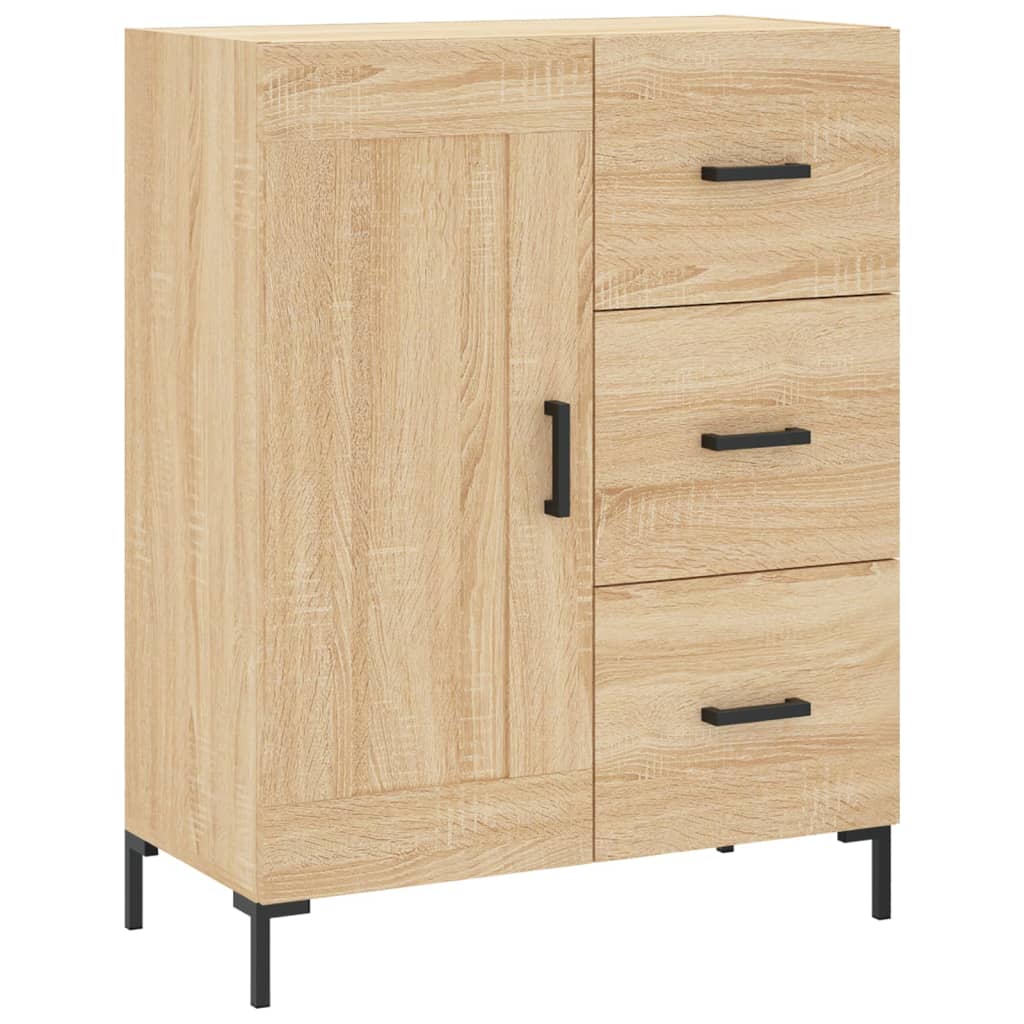 Sideboard Sonoma-Eiche 69,5x34x90 cm Holzwerkstoff