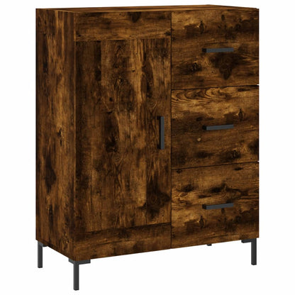 Sideboard Räuchereiche 69,5x34x90 cm Holzwerkstoff