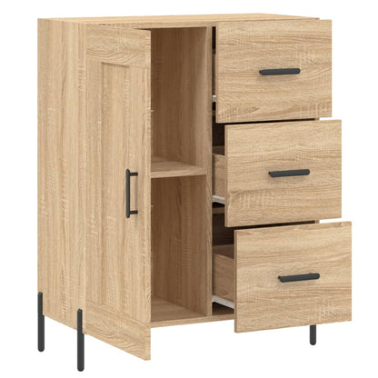 Sideboard Sonoma-Eiche 69,5x34x90 cm Holzwerkstoff