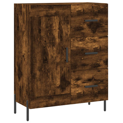 Sideboard Räuchereiche 69,5x34x90 cm Holzwerkstoff