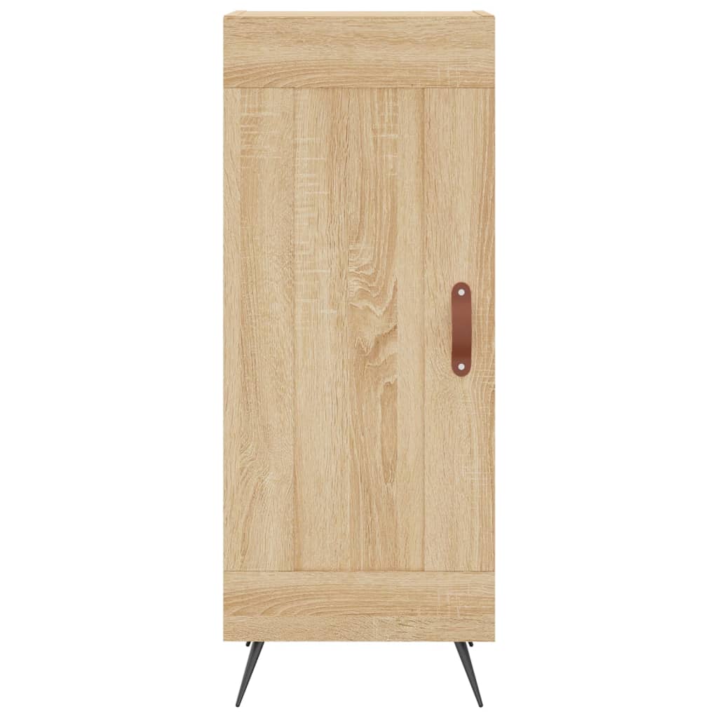 Sideboard Sonoma-Eiche 34,5x34x90 cm Holzwerkstoff