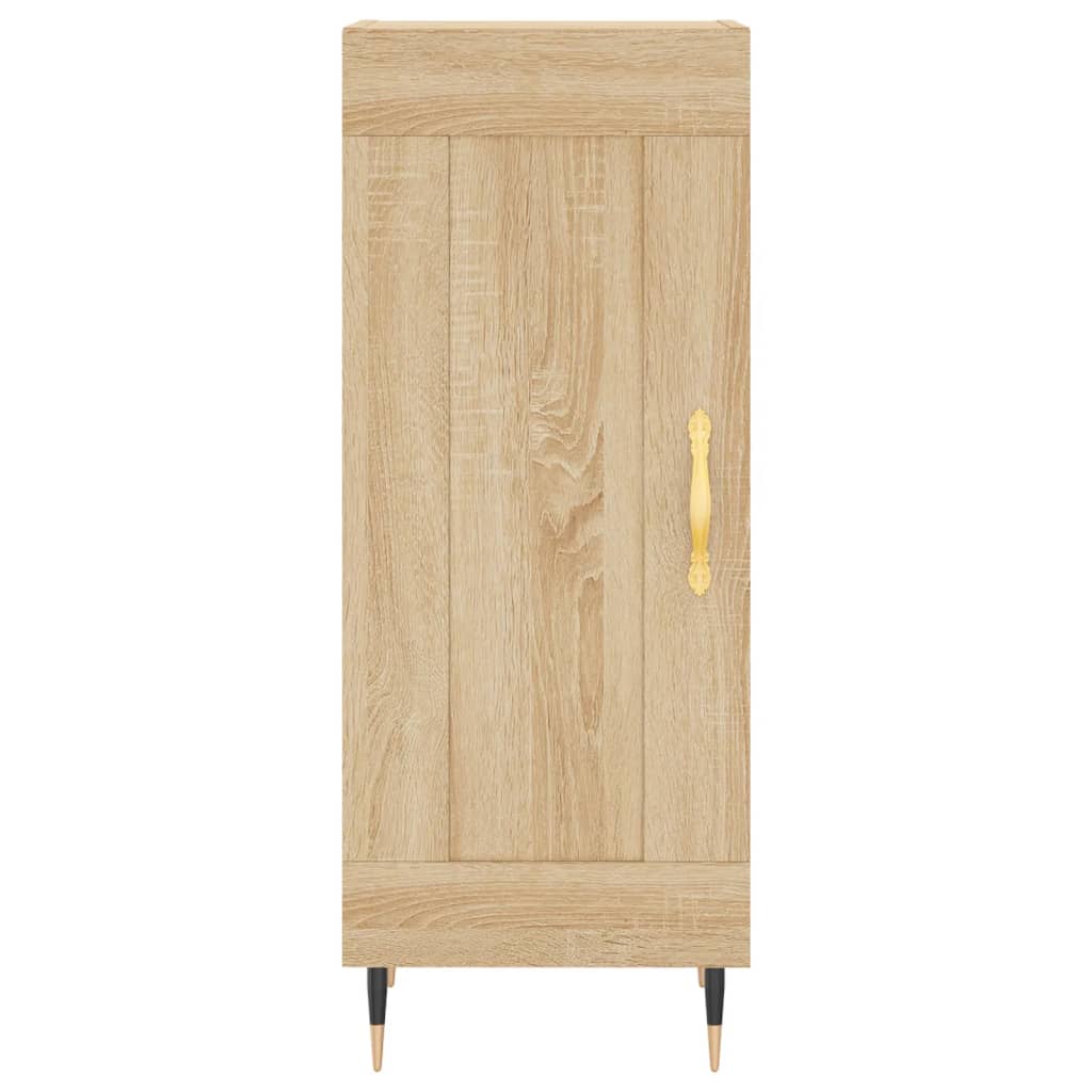 Sideboard Sonoma-Eiche 34,5x34x90 cm Holzwerkstoff