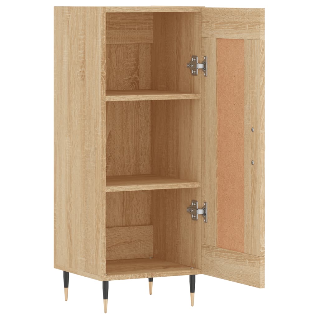 Sideboard Sonoma-Eiche 34,5x34x90 cm Holzwerkstoff