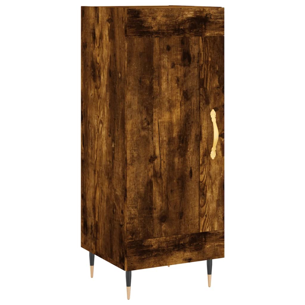 Sideboard Räuchereiche 34,5x34x90 cm Holzwerkstoff