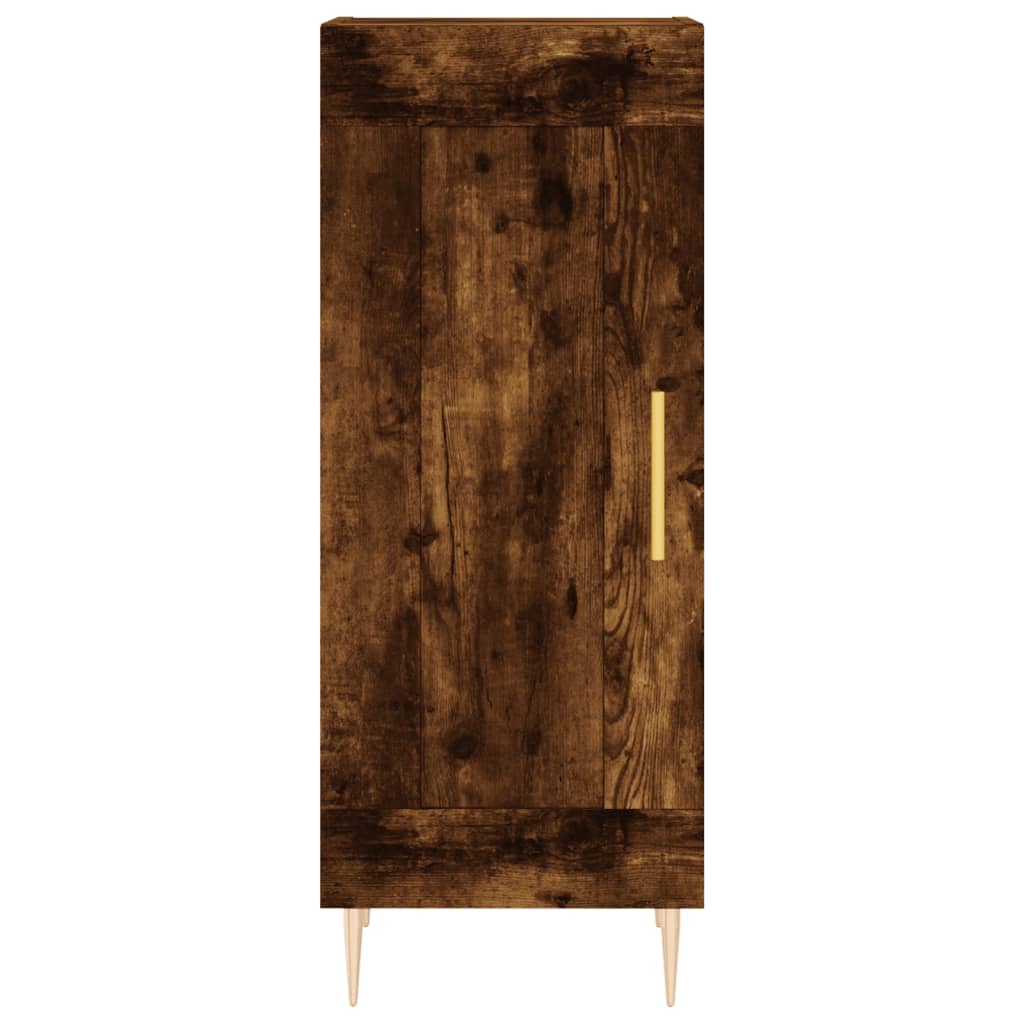 Sideboard Räuchereiche 34,5x34x90 cm Holzwerkstoff