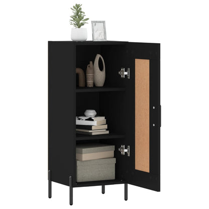 Sideboard Schwarz 34,5x34x90 cm Holzwerkstoff