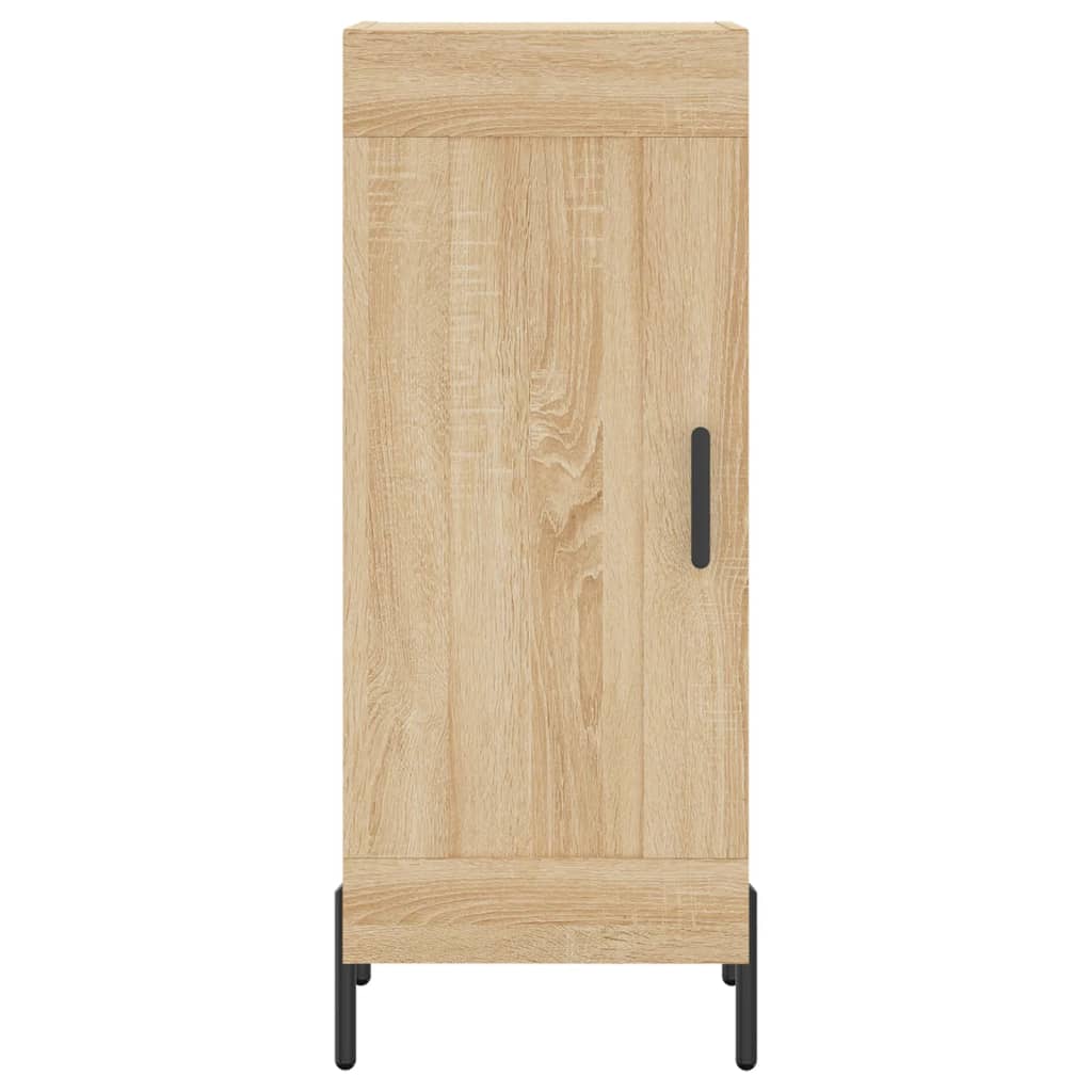 Sideboard Sonoma-Eiche 34,5x34x90 cm Holzwerkstoff