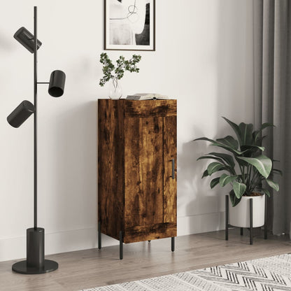 Sideboard Räuchereiche 34,5x34x90 cm Holzwerkstoff