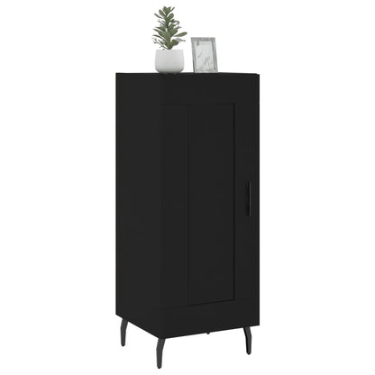 Sideboard Schwarz 34,5x34x90 cm Holzwerkstoff