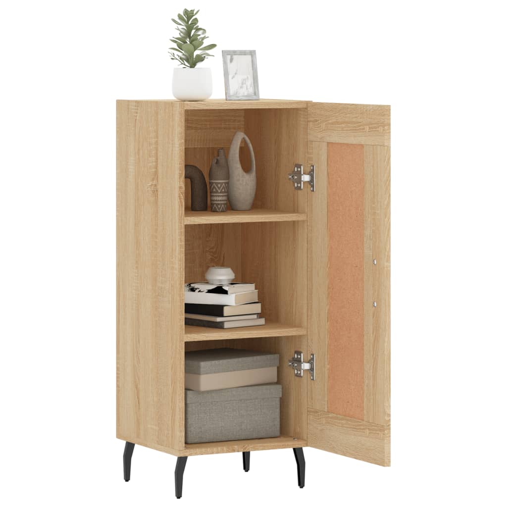 Sideboard Sonoma-Eiche 34,5x34x90 cm Holzwerkstoff