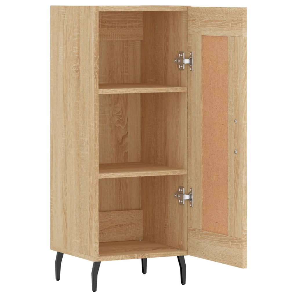 Sideboard Sonoma-Eiche 34,5x34x90 cm Holzwerkstoff