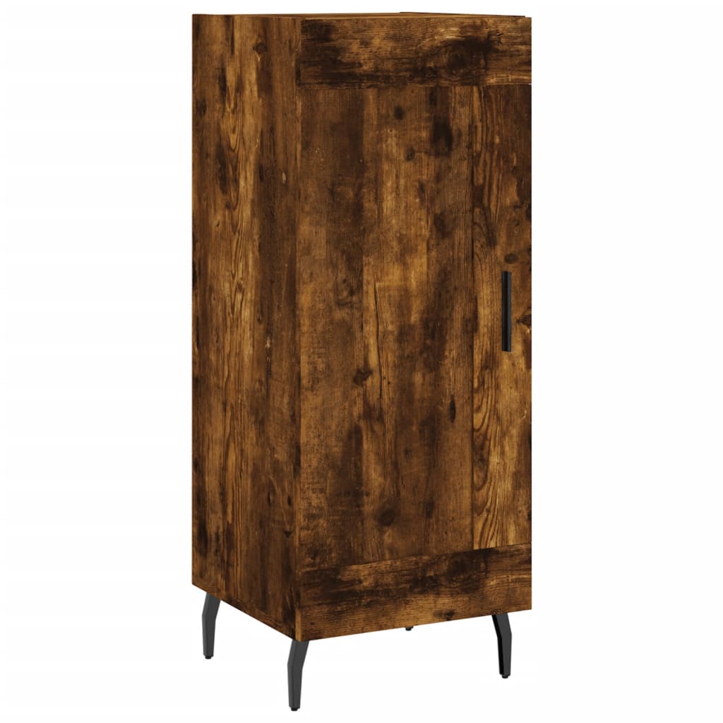 Sideboard Räuchereiche 34,5x34x90 cm Holzwerkstoff