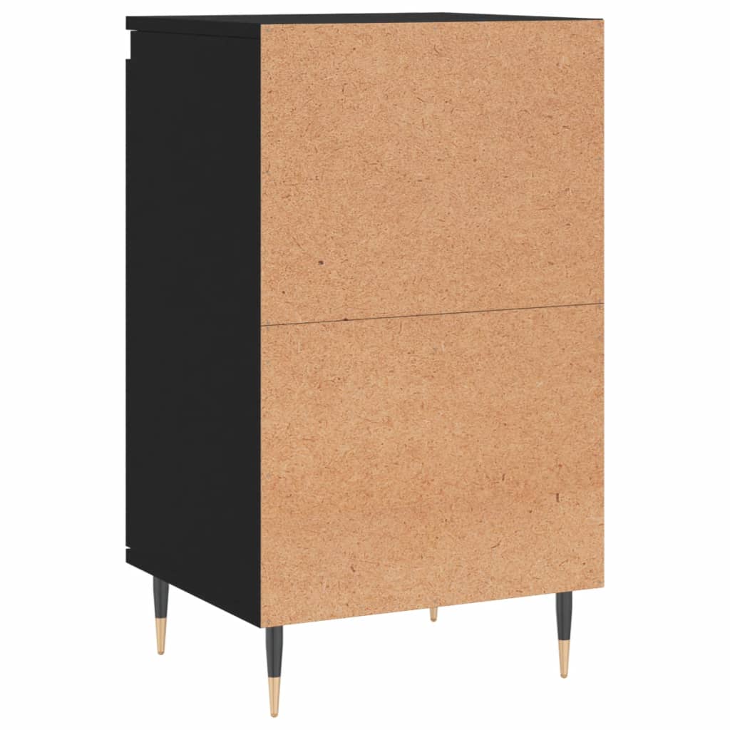 Sideboards 2 Stk. Schwarz 40x35x70 cm Holzwerkstoff