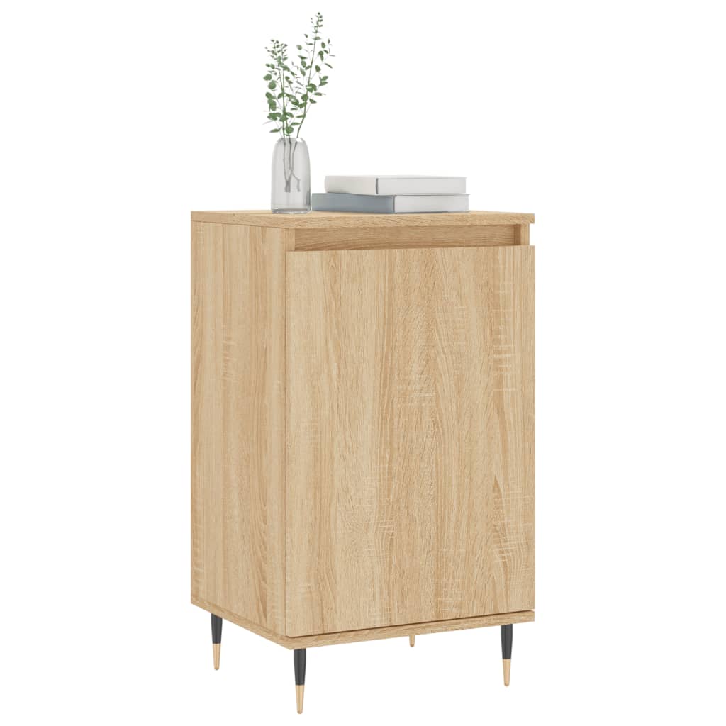 Sideboards 2 Stk. Sonoma-Eiche 40x35x70 cm Holzwerkstoff