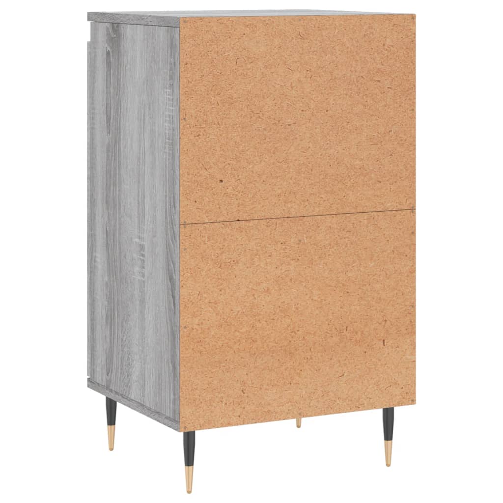 Sideboards 2 Stk. Grau Sonoma 40x35x70 cm Holzwerkstoff