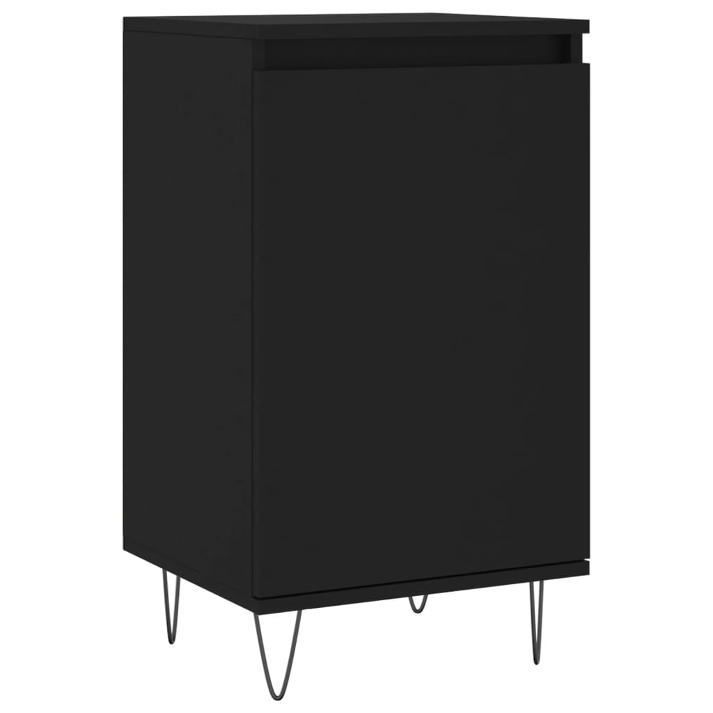 Sideboards 2 Stk. Schwarz 40x35x70 cm Holzwerkstoff