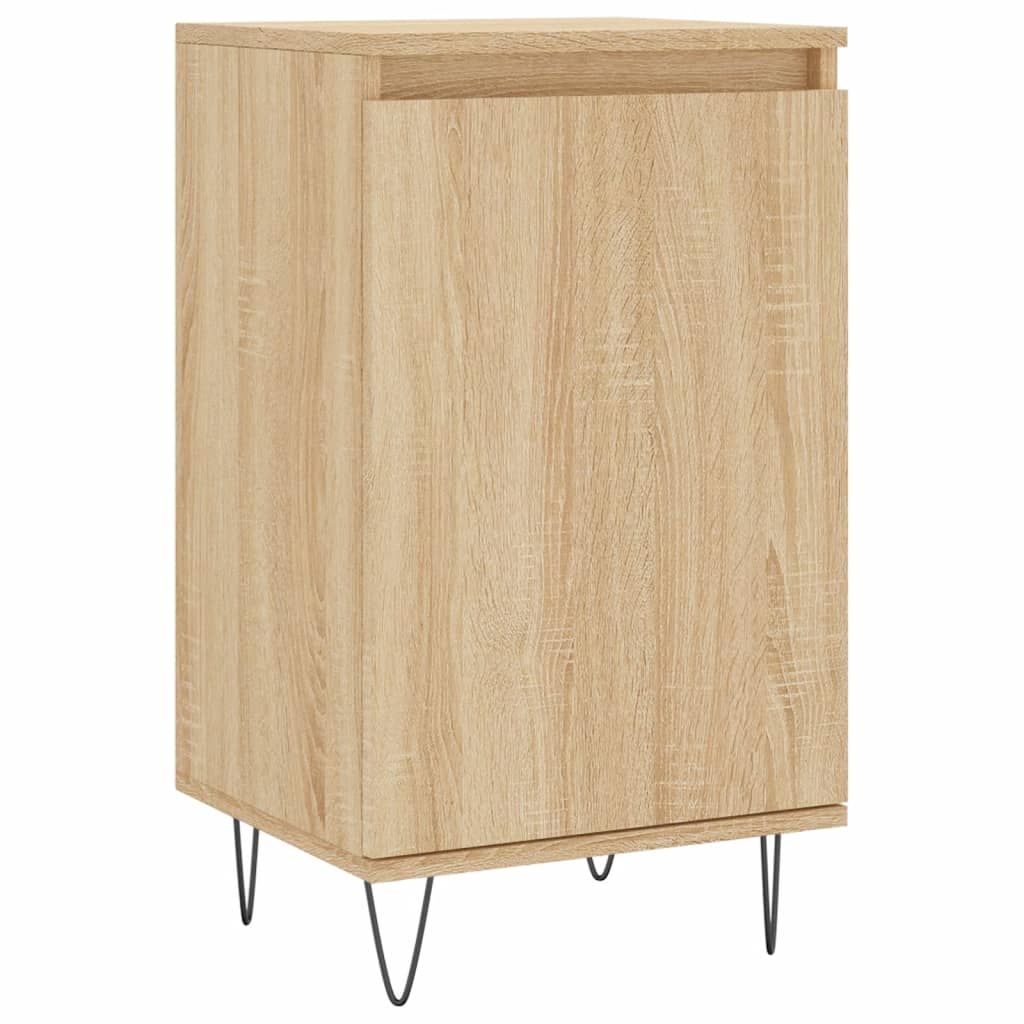 Sideboards 2 Stk. Sonoma-Eiche 40x35x70 cm Holzwerkstoff