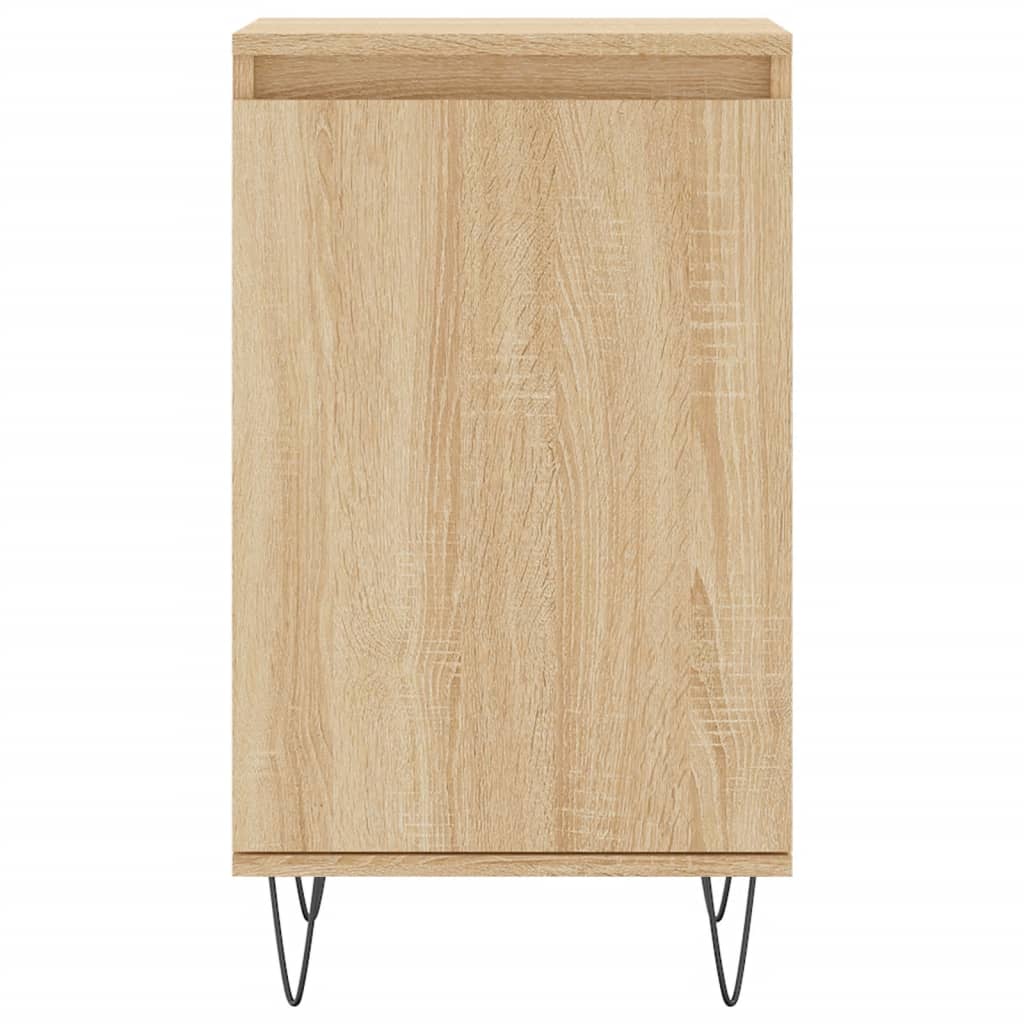 Sideboards 2 Stk. Sonoma-Eiche 40x35x70 cm Holzwerkstoff