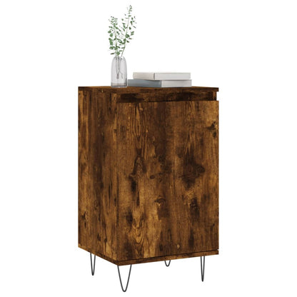 Sideboards 2 Stk. Räuchereiche 40x35x70 cm Holzwerkstoff