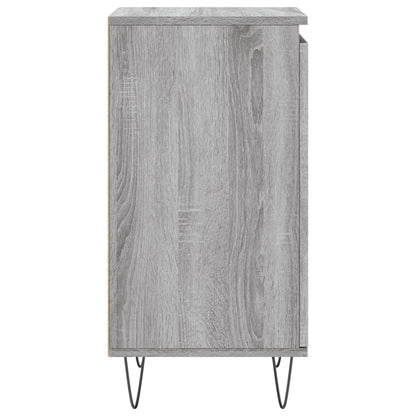 Sideboards 2 Stk. Grau Sonoma 40x35x70 cm Holzwerkstoff