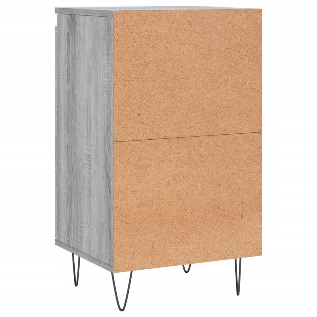 Sideboards 2 Stk. Grau Sonoma 40x35x70 cm Holzwerkstoff