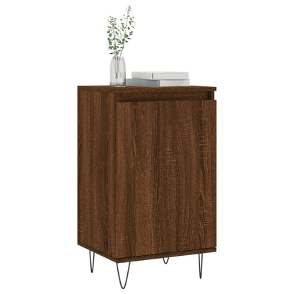 Sideboards 2 Stk. Braun Eichen-Optik 40x35x70 cm Holzwerkstoff