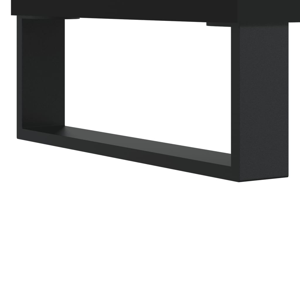 Sideboards 2 Stk. Schwarz 40x35x70 cm Holzwerkstoff