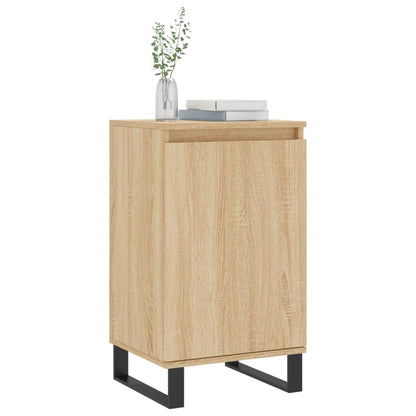 Sideboards 2 Stk. Sonoma-Eiche 40x35x70 cm Holzwerkstoff