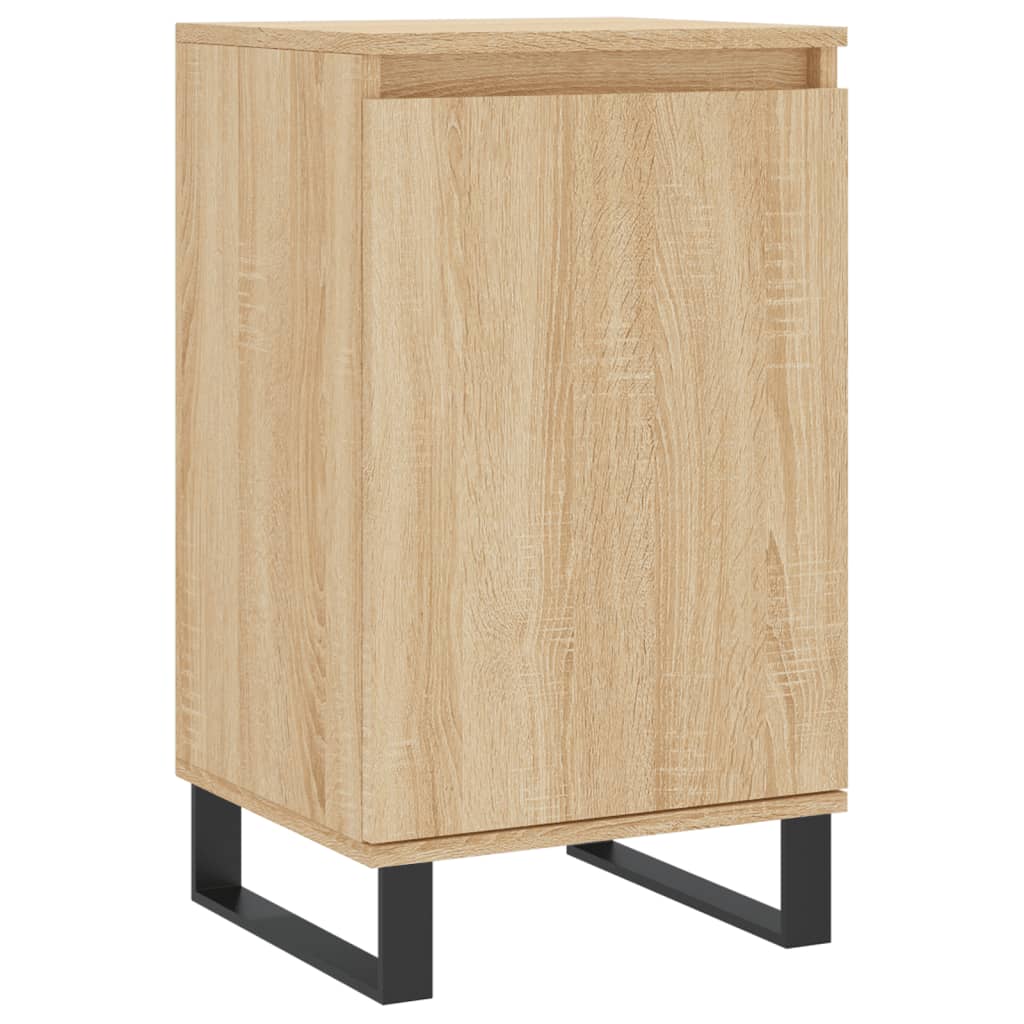 Sideboards 2 Stk. Sonoma-Eiche 40x35x70 cm Holzwerkstoff