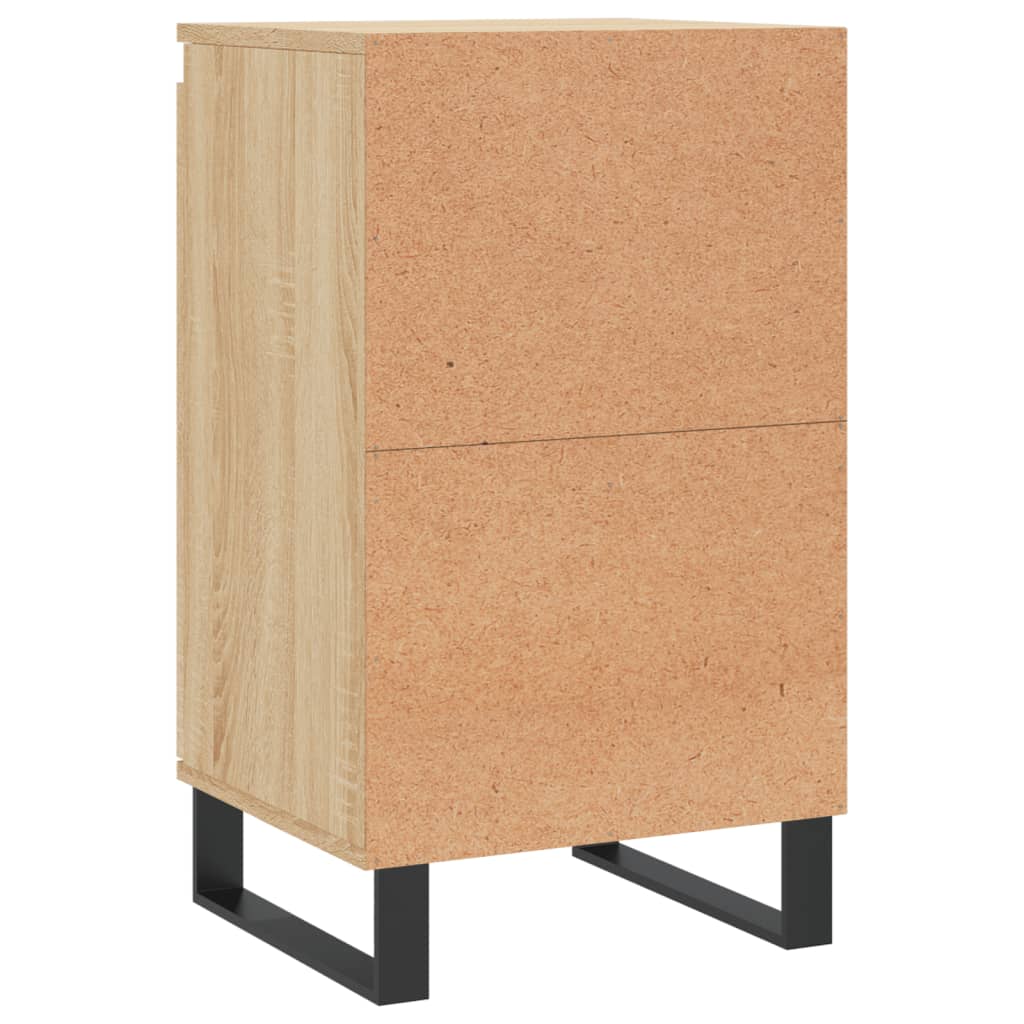 Sideboards 2 Stk. Sonoma-Eiche 40x35x70 cm Holzwerkstoff