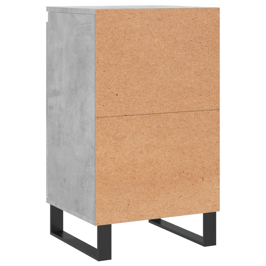 Sideboards 2 Stk. Betongrau 40x35x70 cm Holzwerkstoff