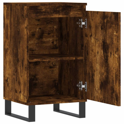 Sideboards 2 Stk. Räuchereiche 40x35x70 cm Holzwerkstoff