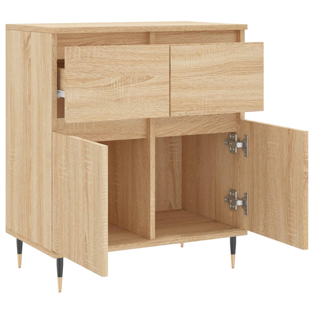 Sideboard Sonoma-Eiche 60x35x70 cm Holzwerkstoff