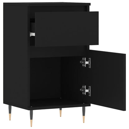 Sideboards 2 Stk. Schwarz 40x35x70 cm Holzwerkstoff