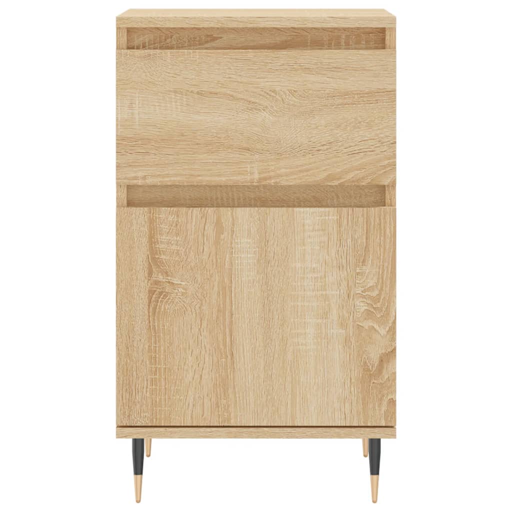 Sideboards 2 Stk. Sonoma-Eiche 40x35x70 cm Holzwerkstoff