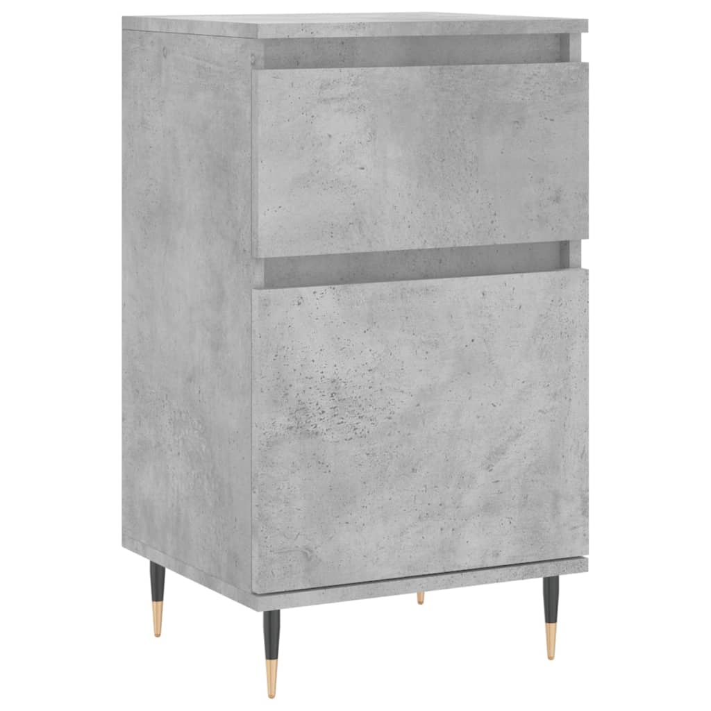 Sideboards 2 Stk. Betongrau 40x35x70 cm Holzwerkstoff