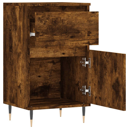 Sideboards 2 Stk. Räuchereiche 40x35x70 cm Holzwerkstoff