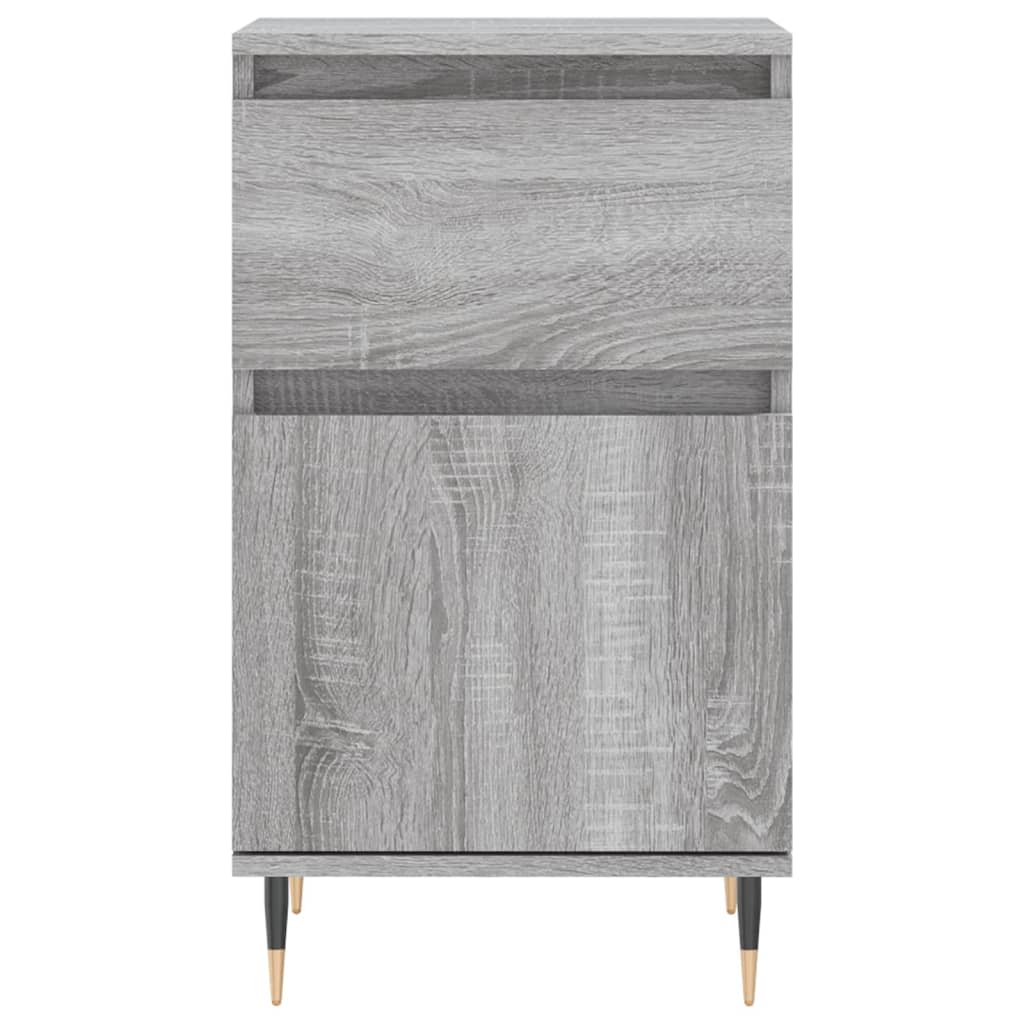 Sideboards 2 Stk. Grau Sonoma 40x35x70 cm Holzwerkstoff