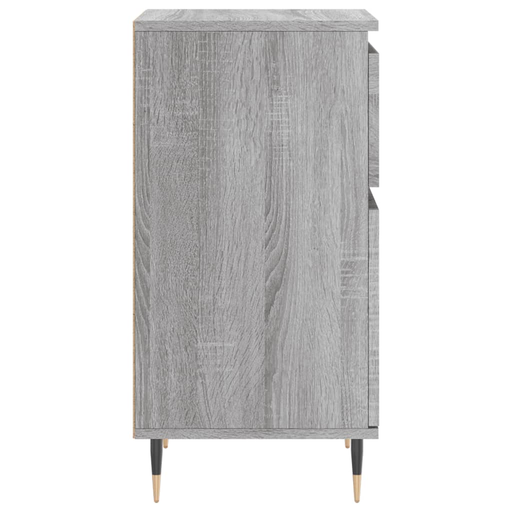 Sideboards 2 Stk. Grau Sonoma 40x35x70 cm Holzwerkstoff