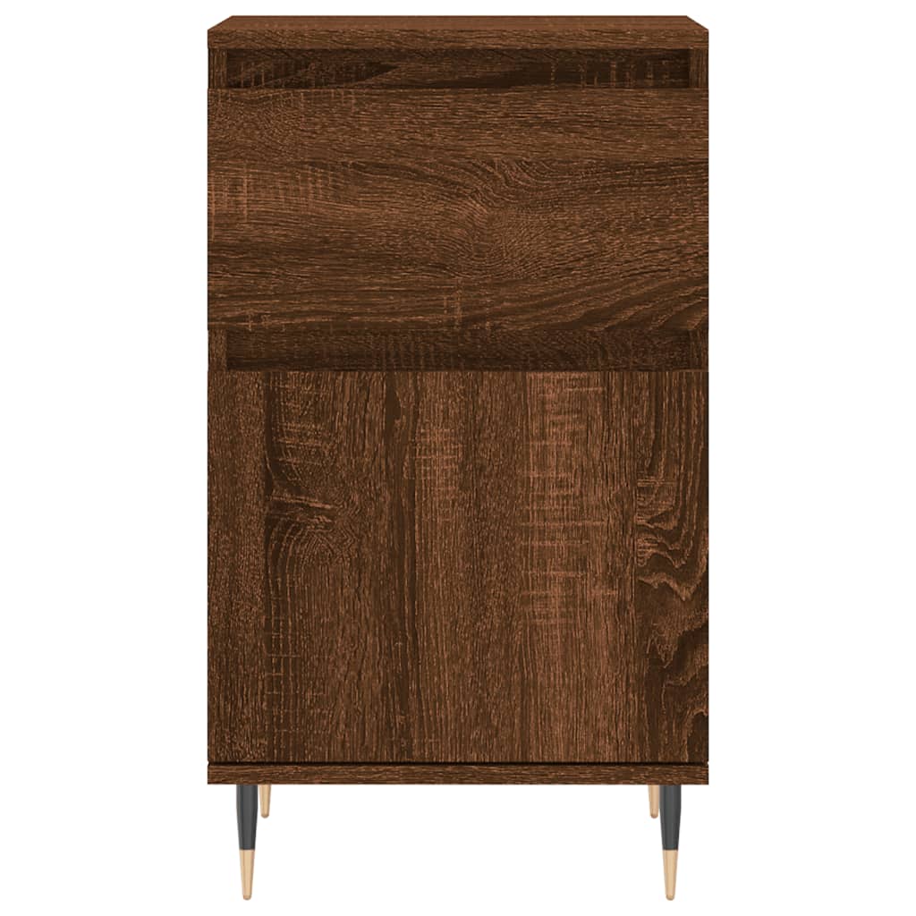 Sideboards 2 Stk. Braun Eichen-Optik 40x35x70 cm Holzwerkstoff