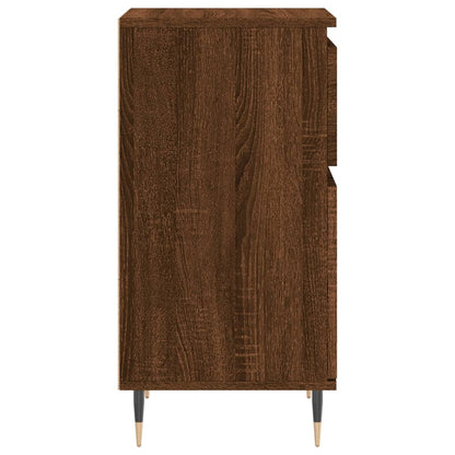 Sideboards 2 Stk. Braun Eichen-Optik 40x35x70 cm Holzwerkstoff