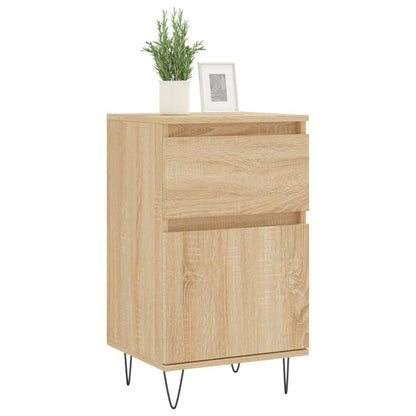 Sideboards 2 Stk. Sonoma-Eiche 40x35x70 cm Holzwerkstoff