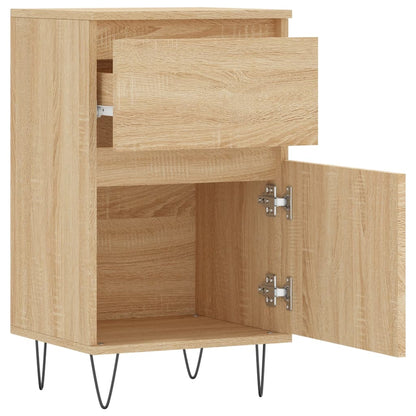 Sideboards 2 Stk. Sonoma-Eiche 40x35x70 cm Holzwerkstoff