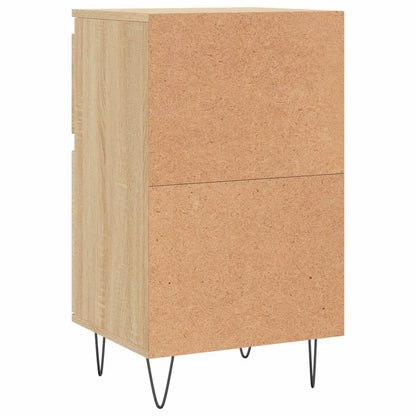 Sideboards 2 Stk. Sonoma-Eiche 40x35x70 cm Holzwerkstoff