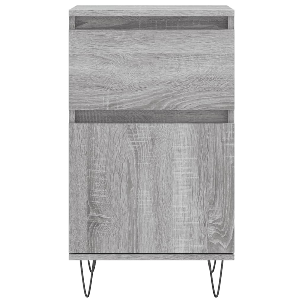 Sideboards 2 Stk. Grau Sonoma 40x35x70 cm Holzwerkstoff