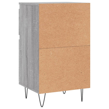 Sideboards 2 Stk. Grau Sonoma 40x35x70 cm Holzwerkstoff