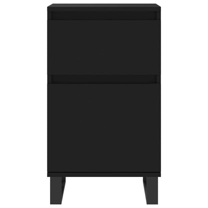 Sideboards 2 Stk. Schwarz 40x35x70 cm Holzwerkstoff