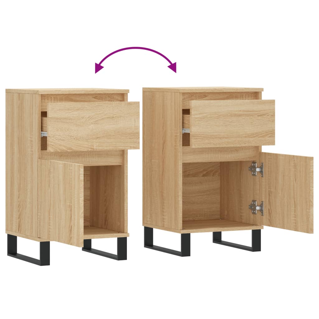 Sideboard Sonoma-Eiche 40x35x70 cm Holzwerkstoff