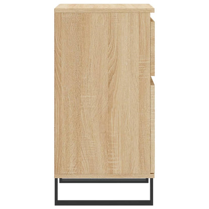 Sideboards 2 Stk. Sonoma-Eiche 40x35x70 cm Holzwerkstoff